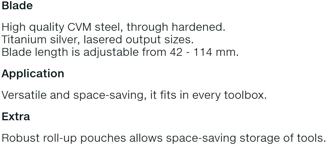 ידית מברג עם סט ביטים WIHA 27820 SYSTEM 4 TEXT